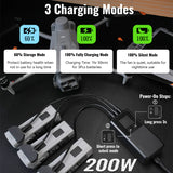 LKTOP 200W Smart Three-Way Charger for DJI M4T/4E