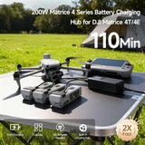 LKTOP 200W Smart Three-Way Charger for DJI M4T/4E