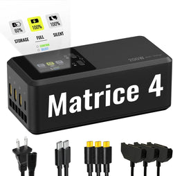 LKTOP 200W Smart Three-Way Charger for DJI M4T/4E