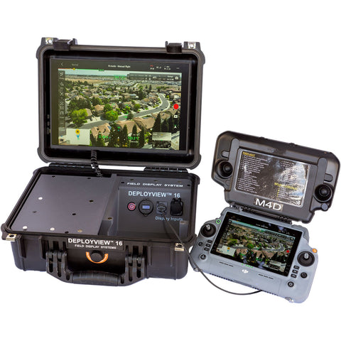 DeployView™ 16 - Portable Observer Monitor with Integrated 256Wh Battery System
