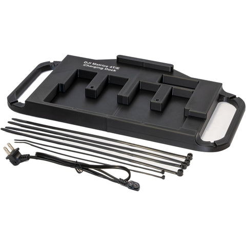 Battery Charging Dock for DJI Matrice 4T / 4E – Freestanding or Mounts to DJI Power 1000 & 2000 (Dock Only or Dock + OEM Charging Hub)